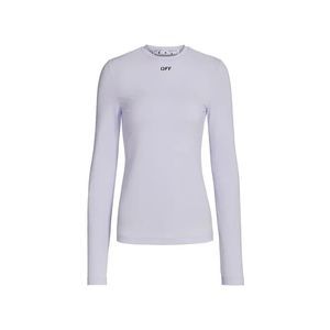 OFF-WHITE  Long-Sleeve Basic T-Shirt - Lilac